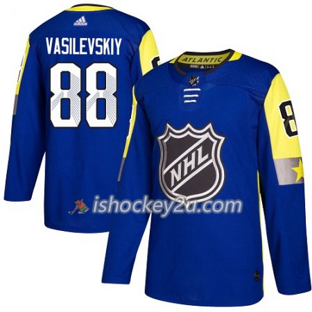 Tampa Bay Lightning Trøje Andrei Vasilevskiy 88 2018 NHL All-Star Atlantic Division Adidas Royal Blå Authentic